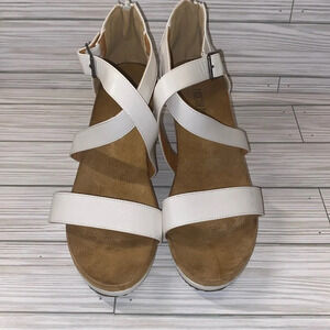 DREAM PAIRS Ankle Strap Platform Wedge Sandals